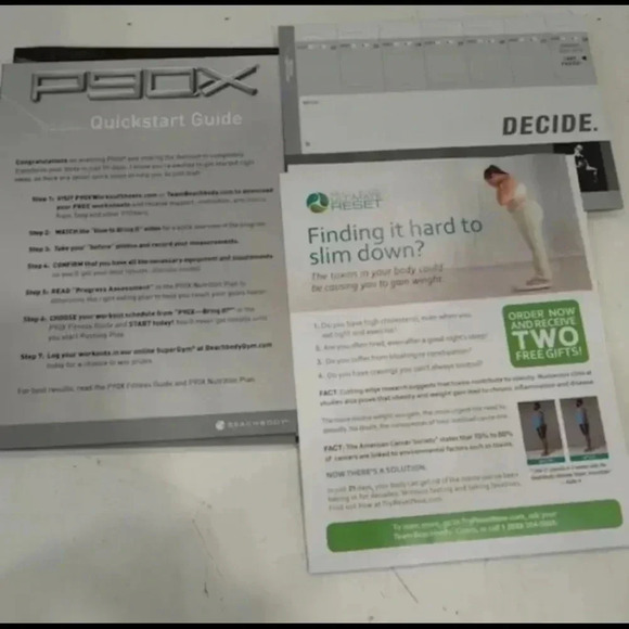 P90X Extreme Home Fitness Beachbody 12 Disc DVD Set + Nutrition Plan UNUSED NEW - Picture 6 of 6